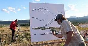 Plein Air Painting: Gallery Paint Out - Montana