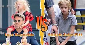 Shiloh Jolie-Pitt VS Inez Reynolds (Ryan Reynolds' Daughter) Transformation ★ From 00 To Now