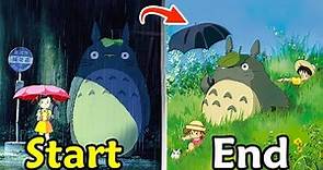 My Neighbor Totoro in 10 minutes from Beginning to End (story of Satsuki + Mei + Totoro)