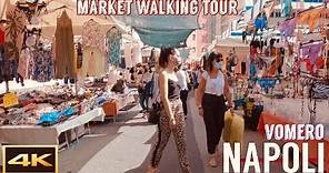 Napoli, Vomero Market & shopping Experience | Naples, Italy |4k UHD