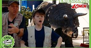 Parque de T-Rex | ¡Dinosaurios y Mundo Jurásico para niños con Indominus Rex!