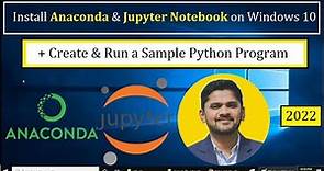 How to Install Anaconda and Jupyter Notebook on Windows 10 /11 | Amit Thinks