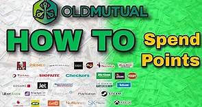 How to spend point on old mutual rewards #oldmutual #makemoneyonline