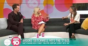 Brooke Satchwell on Studio 10