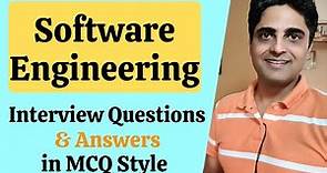 20 Software Engineering Interview Questions in MCQ Style for TCS, Accenture, Infosys, Wipro, HCL etc