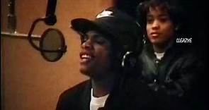 Eazy-E In The Studio With N.W.A Recording 'Eazy-Duz-It'