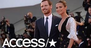 Alicia Vikander Says She Barely Spoke To Husband Michael Fassbender When They Met | Access