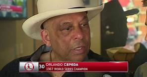 BOS@STL: Orlando Cepeda on 1967 World Series win