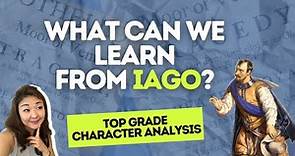 3 life lessons to learn from Iago in Othello | Top grade character analysis