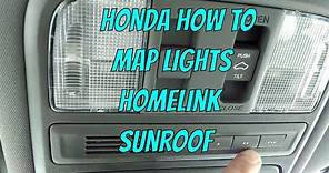 Honda Pilot - Map Lights/Sunroof/Homelink Review