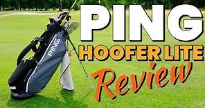 Ping Hoofer Lite REVIEW - One of the BEST golf stand bags