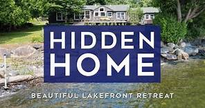 Hidden Home: Beautiful Lakefront House in the Lake Champlain Islands