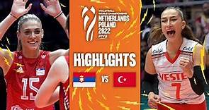 🇷🇸 SRB vs. 🇹🇷 TÜR - Highlights Phase 2| Women's World Championship 2022