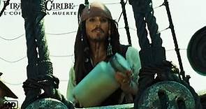 Johnny Depp improvisó esta escena en Piratas del Caribe 2 | CLIP HD