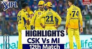 Mi vs CSK IPL 2023 Full Match Highlights: Mumbai Indians Vs Chennai IPL 2023 Highlights