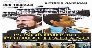 En nombre del pueblo Italiano. (1971)