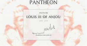 Louis III of Anjou Biography - Duke of Anjou (1403-1434)