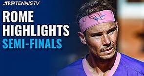 Novak Djokovic vs Lorenzo Sonego; Rafa Nadal vs Reilly Opelka | Rome 2021 Semi-Final Highlights