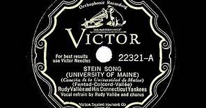 1930 HITS ARCHIVE: Stein Song - Rudy Vallee