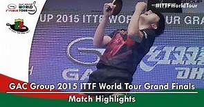 2015 World Tour Grand Finals Highlights: MA Long vs FAN Zhendong (Final)