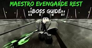 Maestro Evengarde Rest Informative Boss Guide (Deepwoken)