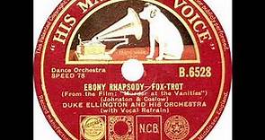 Duke Ellington - Ebony Rhapsody (Ivy Anderson)