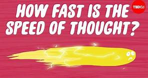 How fast is the speed of thought? - Seena Mathew