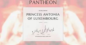 Princess Antonia of Luxembourg Biography | Pantheon