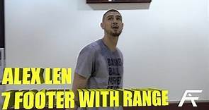 Alex Len- 7 Footer With RANGE | Training Session