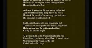 Sir Henry Newbolt - Poem: 'He fell among thieves', read by Jasper Britton