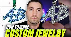 How To Make A Custom Piece Of Jewelry (NEVER Overpay A Jeweler Again!)