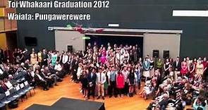 Toi Whakaari Graduation 2012 - Waiata - Pungawerewere