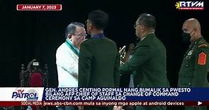 Gen. Andres Centino itinalagang AFP chief of staff