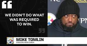 Mike Tomlin WALKS OUT MID-QUESTION following LOSS to Bills: What's NEXT for Steelers? | CBS Sports