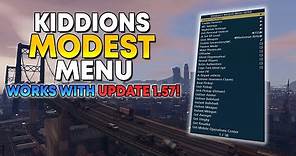 How To Use Kiddion's Modest Menu | Version 1.57
