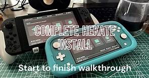 Nintendo Switch - Complete Hecate/Atmosphere Install