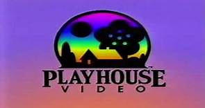 Playhouse Video & Jim Henson's Muppet Video Logos with Muppet Video Tapes (60fps)