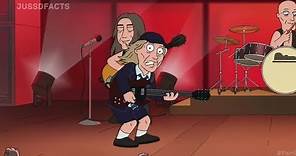 Family Guy Angus Young From AC DC