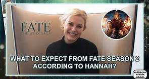 Hannah Van Der Westhuysen talks about Fate The Winx Saga season 2 and more!
