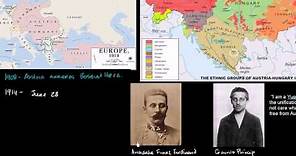 Assassination of Franz Ferdinand sparks World War I