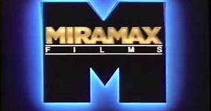 Miramax Films (1997) Company Logo (VHS Capture)