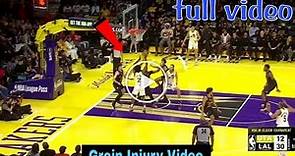 Cam Reddish Hurt vs Jazz - Cam Reddish injury vsJazz - Utah Jazz vs Loss Angeles Lakers.