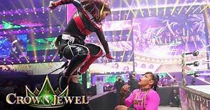 Kairi Sane assaults Bianca Belair in jaw-dropping return: WWE Crown Jewel 2023 highlights