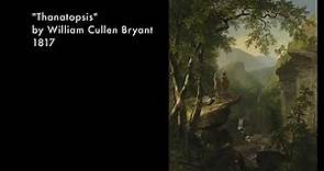 William Cullen Bryant, Thanatopsis