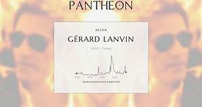 Gérard Lanvin Biography - French actor