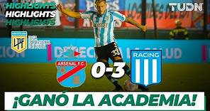 Highlights | Arsenal 0-3 Racing | Liga Argentina | TUDN