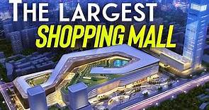 This is the new largest shopping mall in the World, it just opened here in China