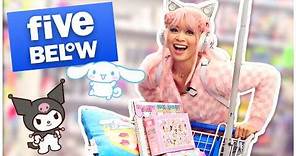 i BOUGHT EVERY SANRiO iTEM AT *FiVE BELOW!* Cinnamoroll, Kuromi, Hello Kitty! $$$