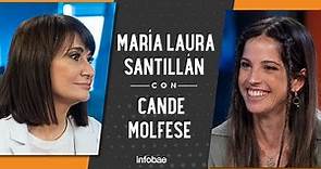 Cande Molfese con María Laura Santillán: "Un tipo me agarró la cola en la calle y nadie me ayudó"