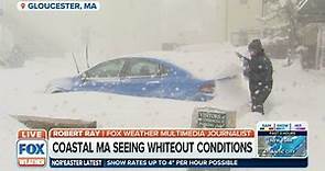 Blockbuster Nor'easter Buries Gloucester, MA In Snow